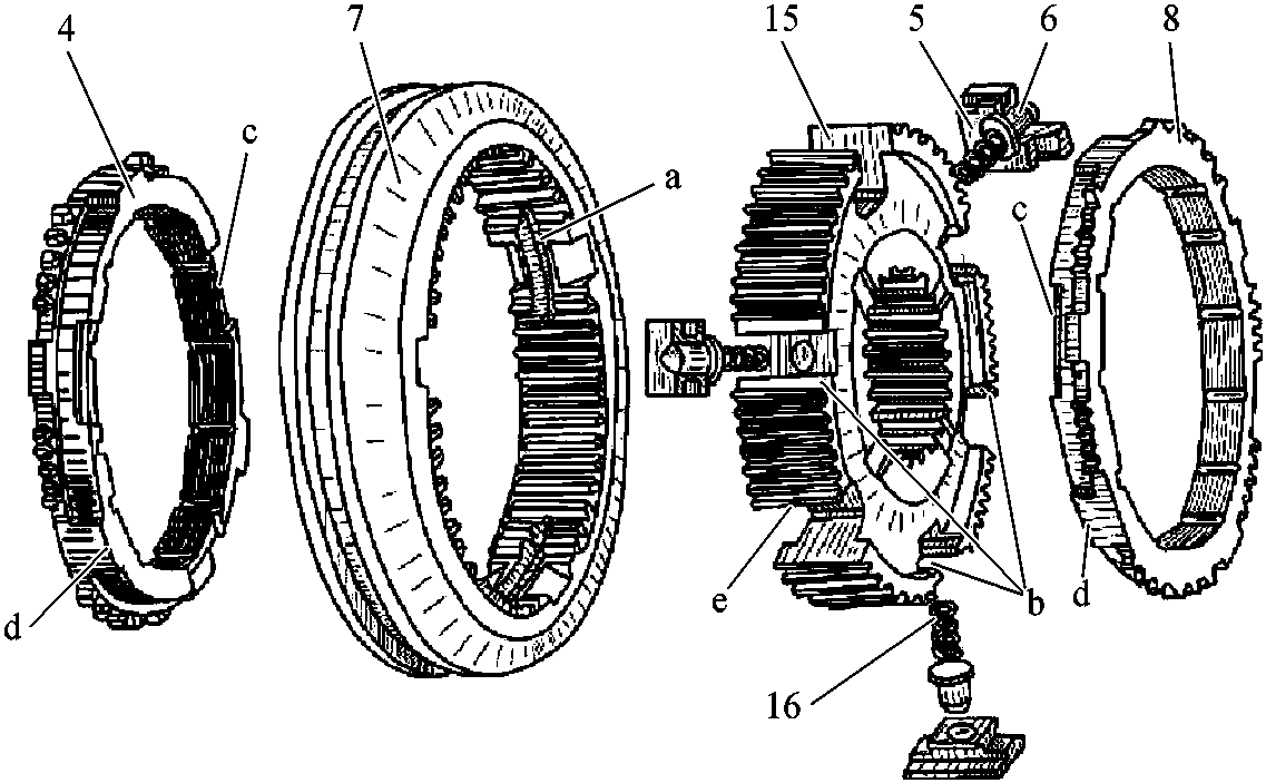 任務(wù)3.2 普通齒輪變速器的變速傳動(dòng)機(jī)構(gòu)